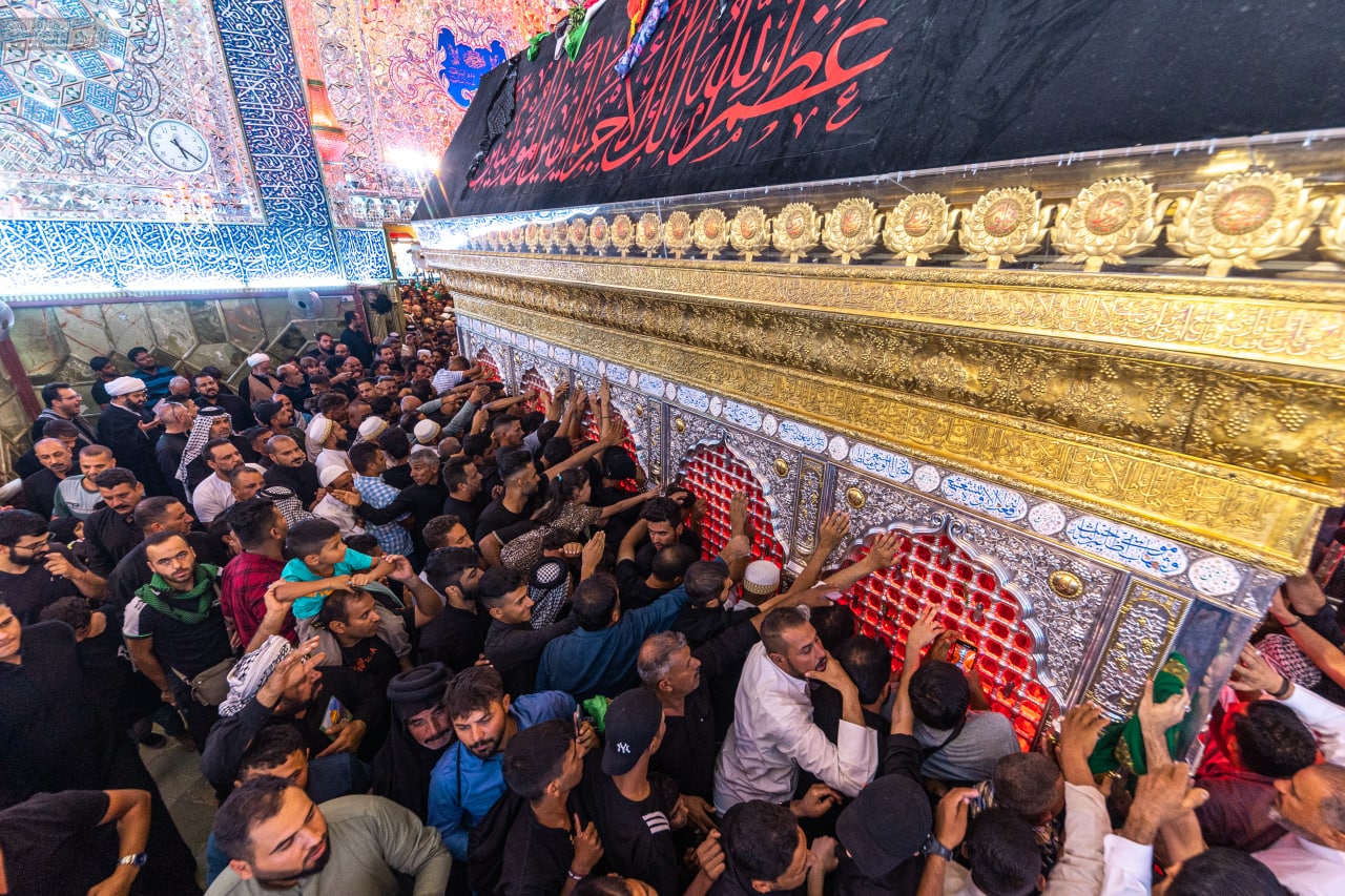 العتبة العلوية شهادة الرسول (12)